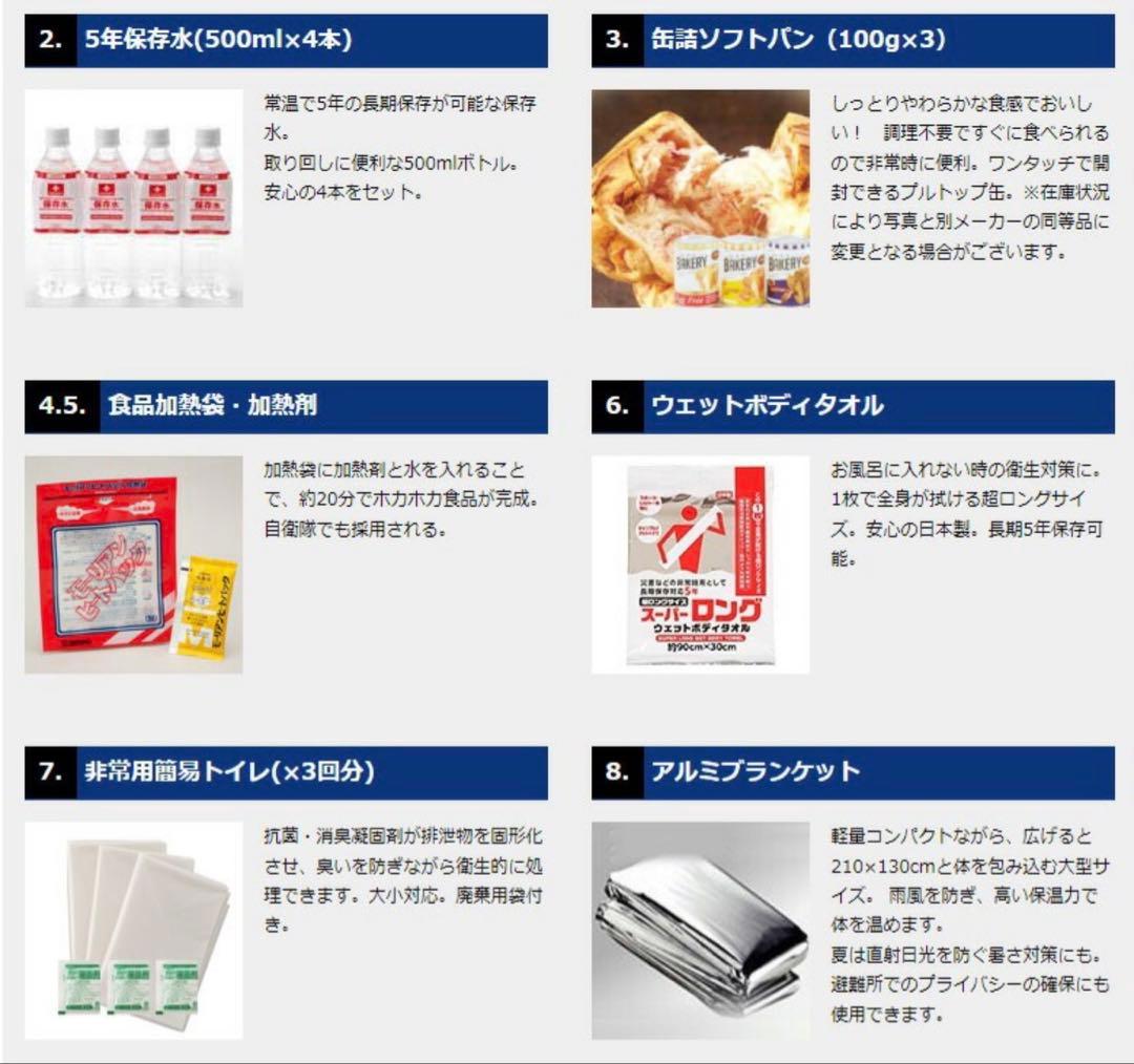 【新品】防災士監修 防災セット 地震対策30点