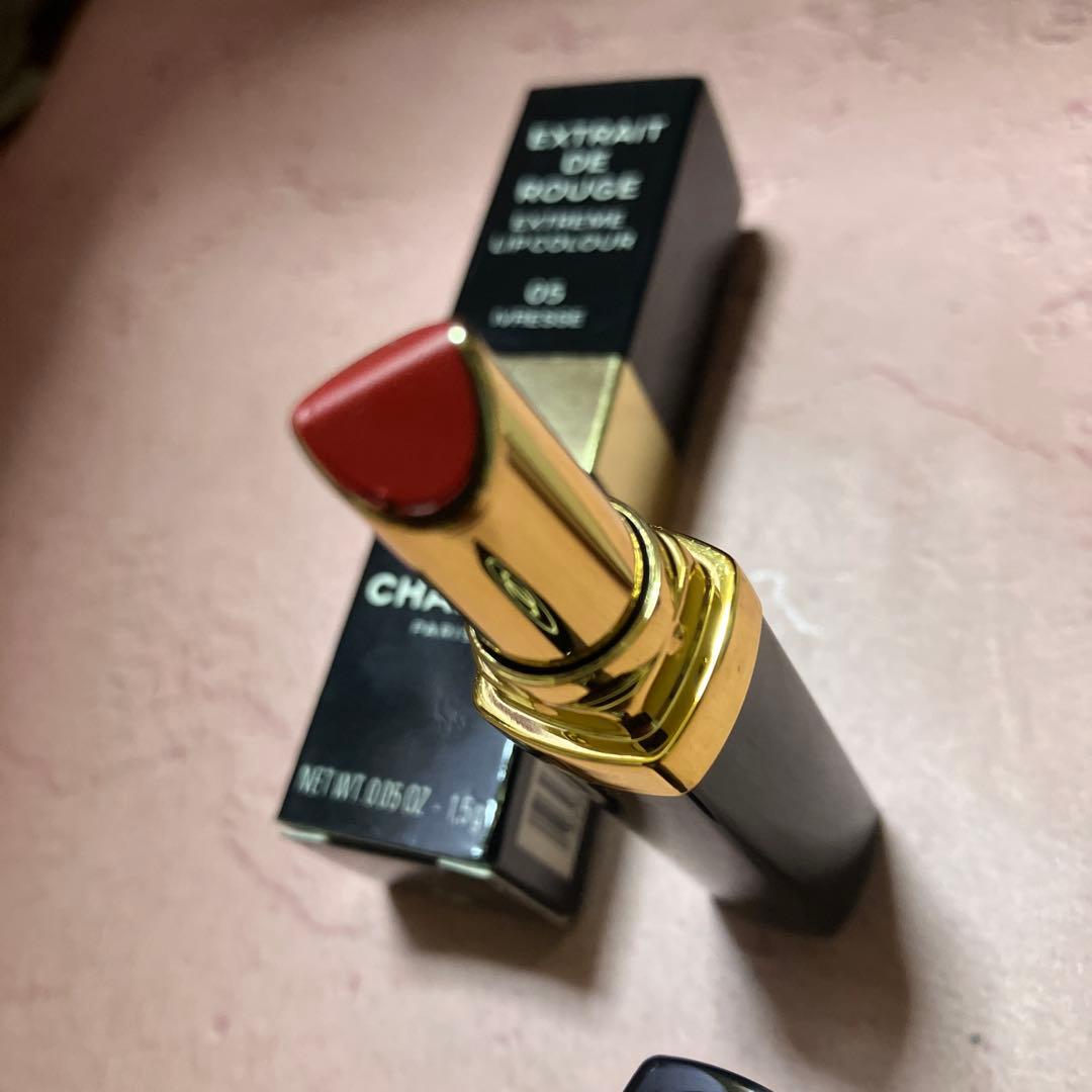 【新品】CHANEL N°5 パルファム & リップカラーセット