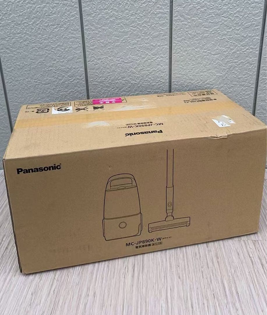 パナソニック MCJP890K-W　紙パック式クリーナー コード式