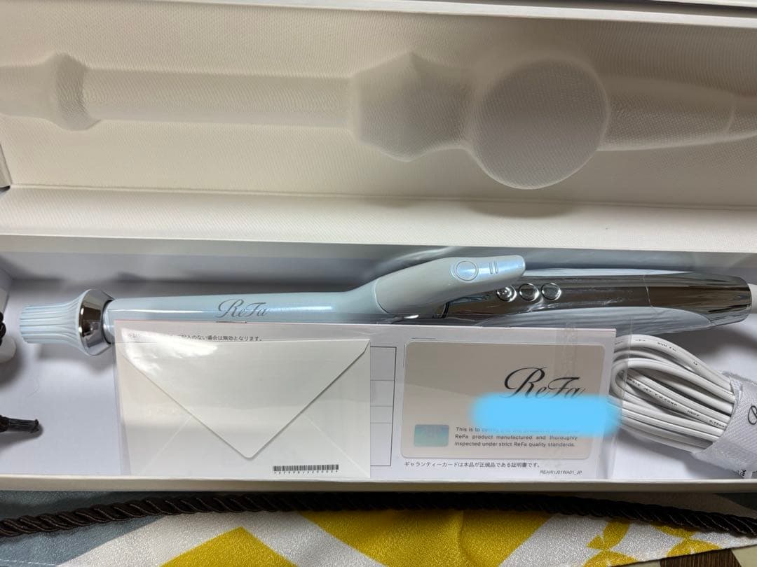 ReFa カールアイロン プロ 19mm RE-AZ-02A ホワイト