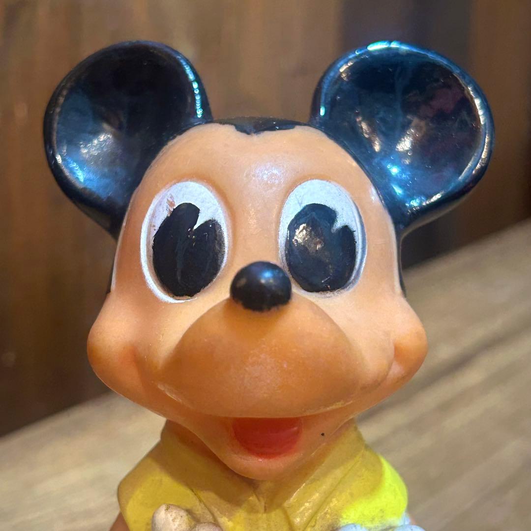 60’s Rubber Squeaky Toy (A) / ディズニー ミッキー