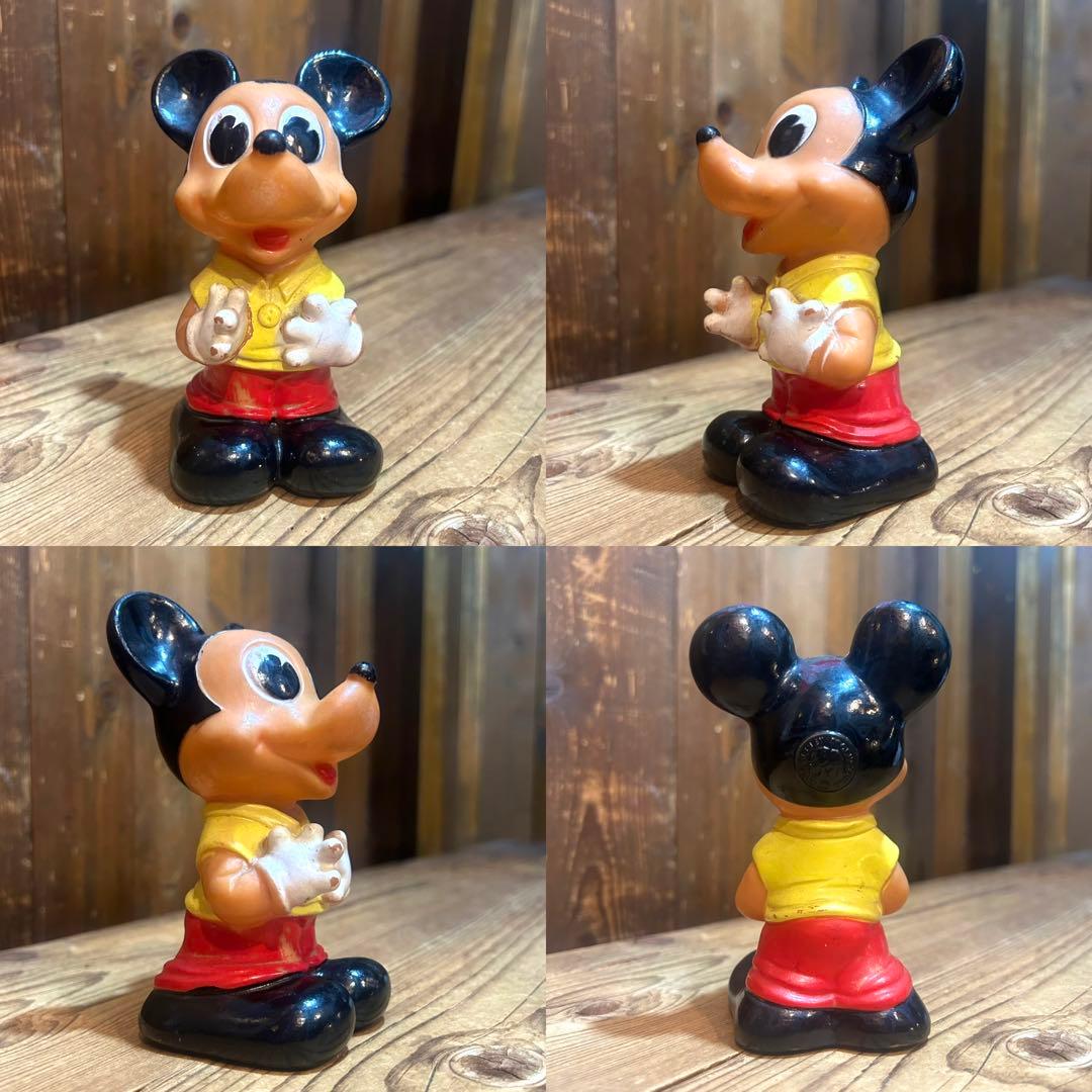 60’s Rubber Squeaky Toy (A) / ディズニー ミッキー