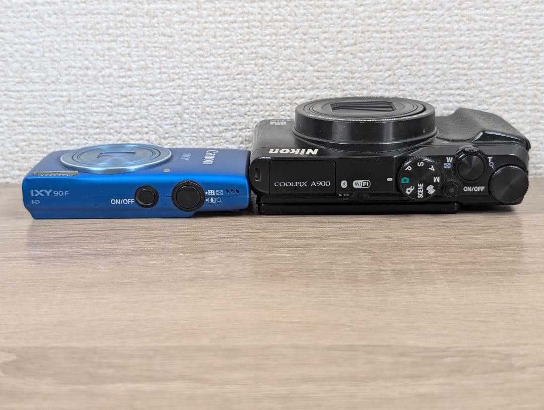 ジャンク Canon IXY 90F Nikon COOLPIX A900 2台