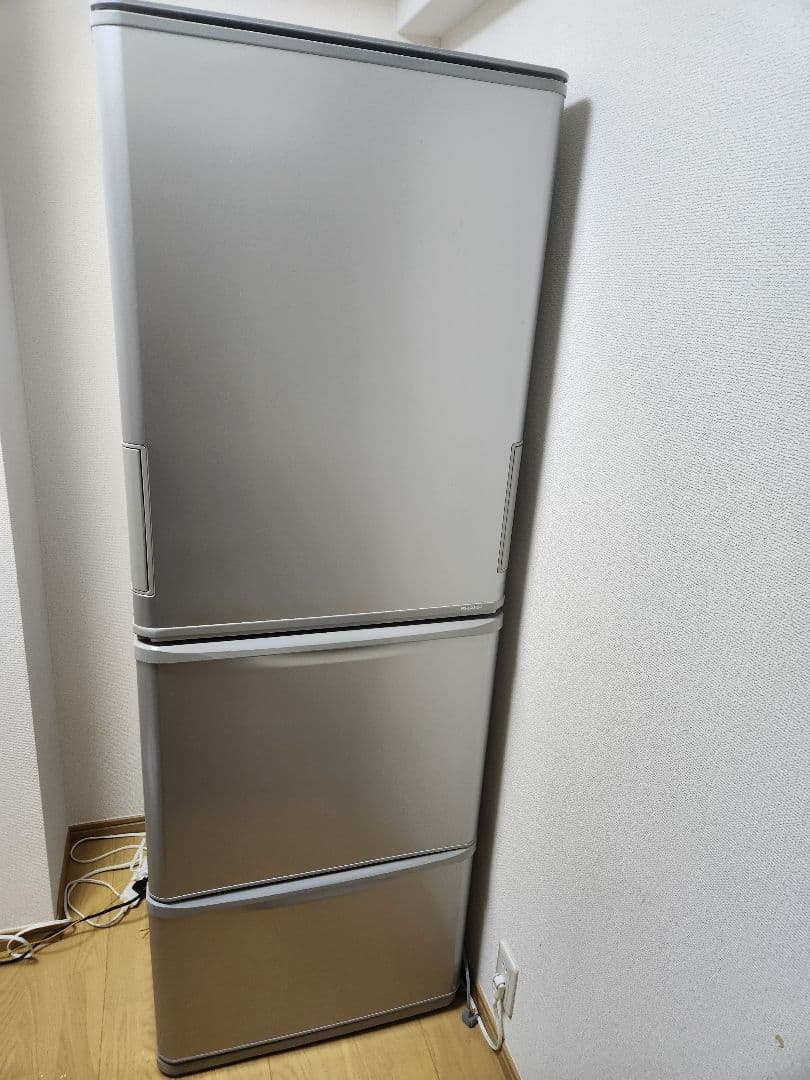 シャープ 冷蔵庫 SJ-W354H-S 350L