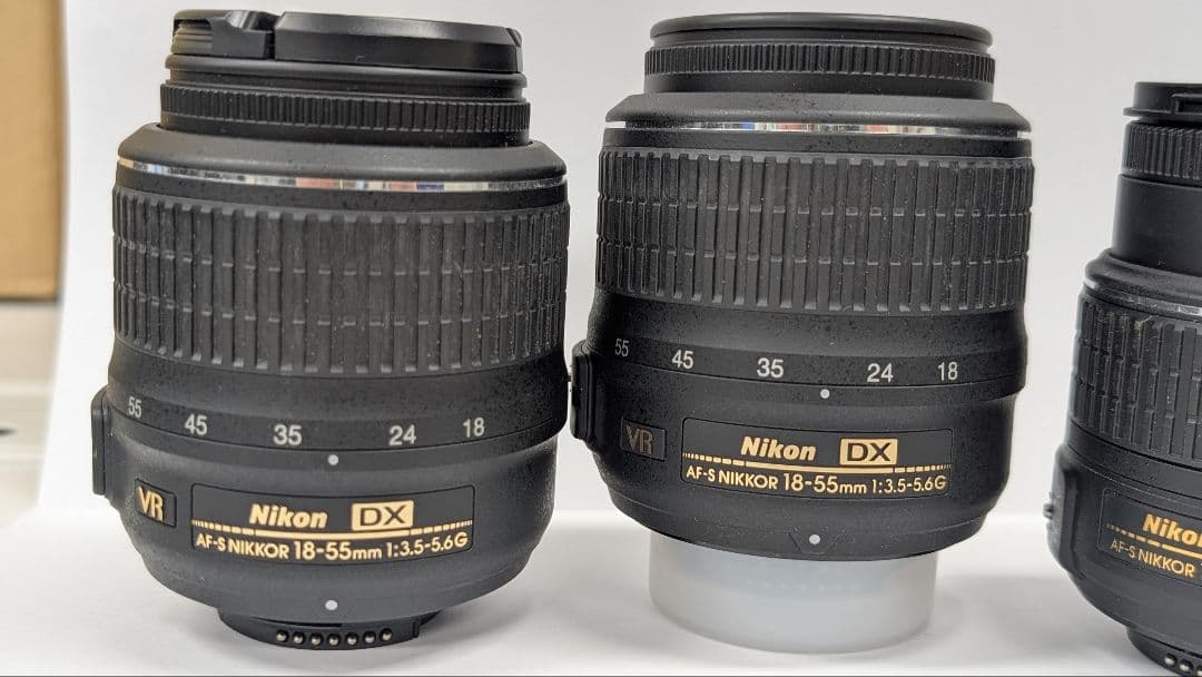 レンズ3点セット　Nikon