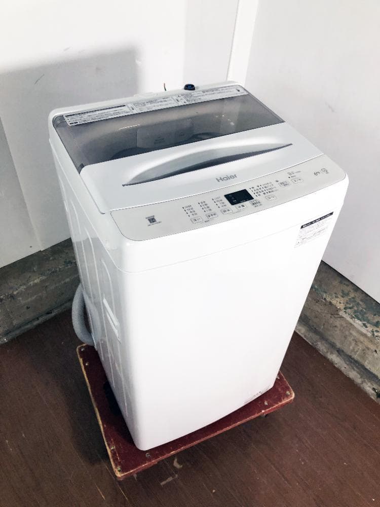 ★2025年製★Haier 6kg 洗濯機【JW-U61MK-W】G8NQ