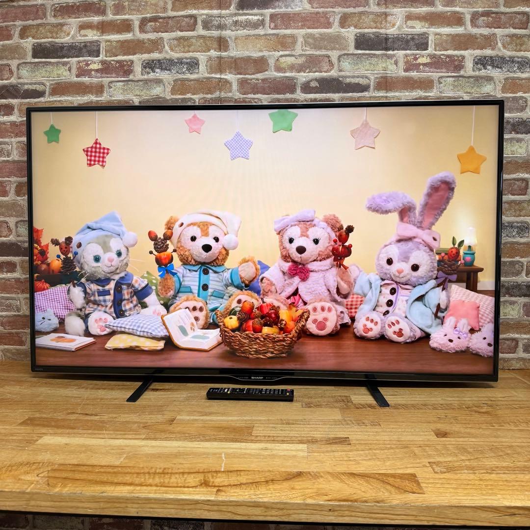 シャープ 50V型 4K液晶テレビ AQUOS LC-50US40 動画アプリ○