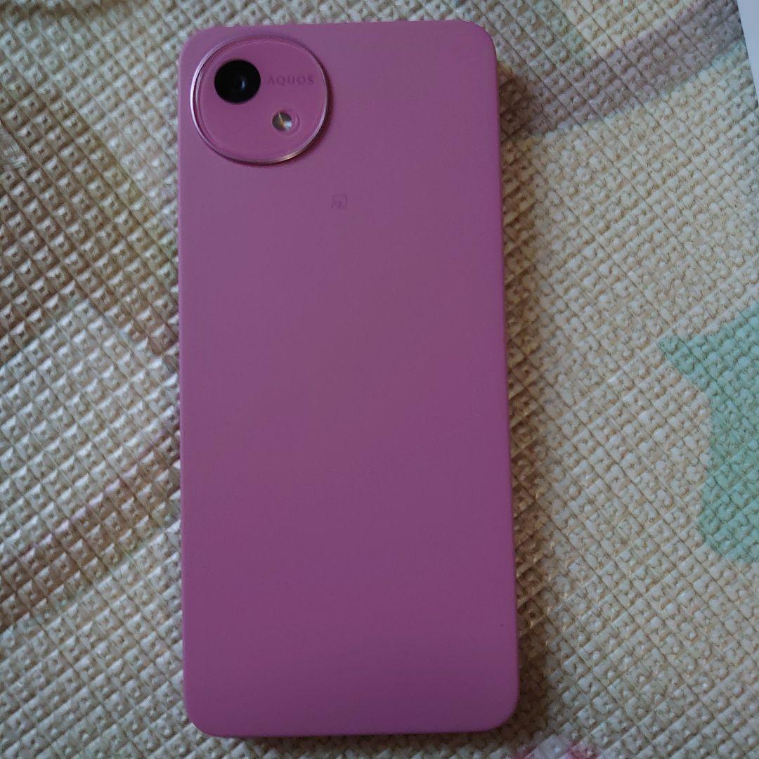 AQUOS wish 5 ピンク スマートフォン 本体