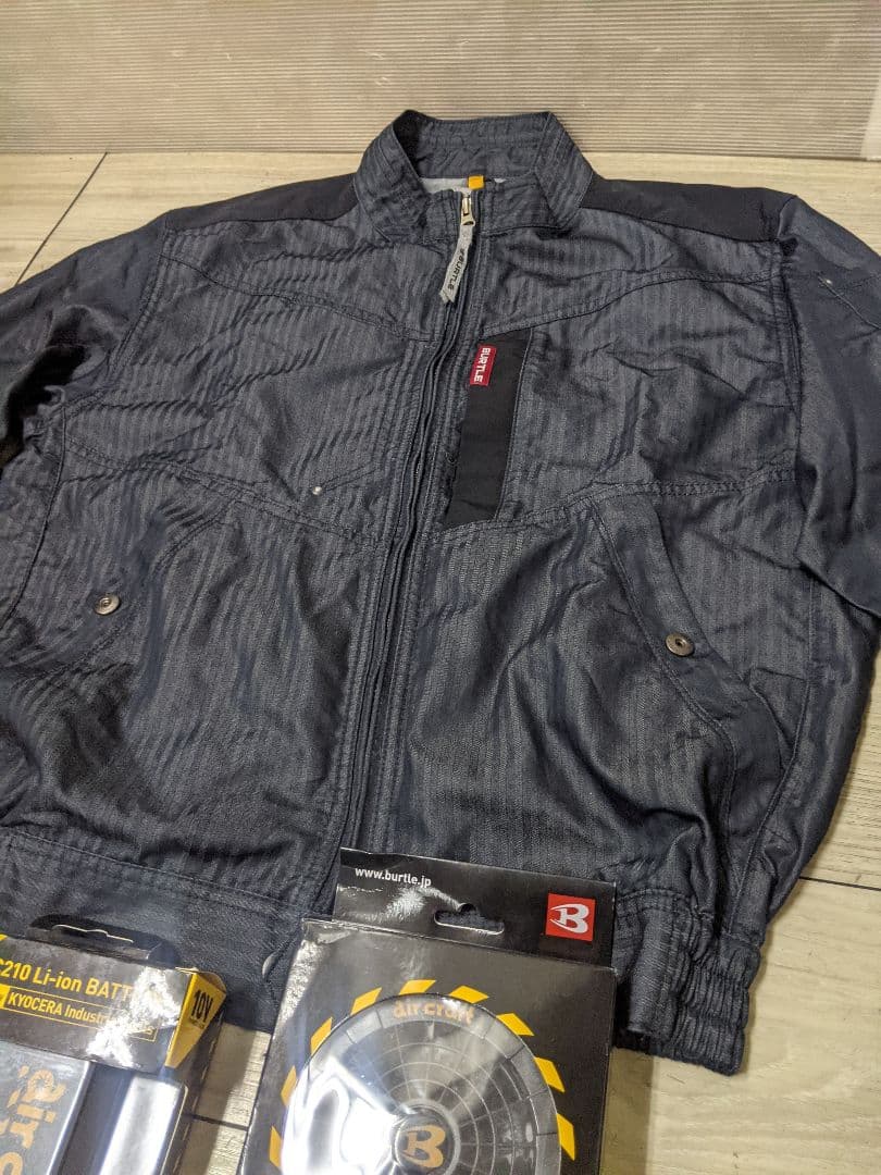 BURTLE　エアークラフト　空調服セットAC210 Li-ion