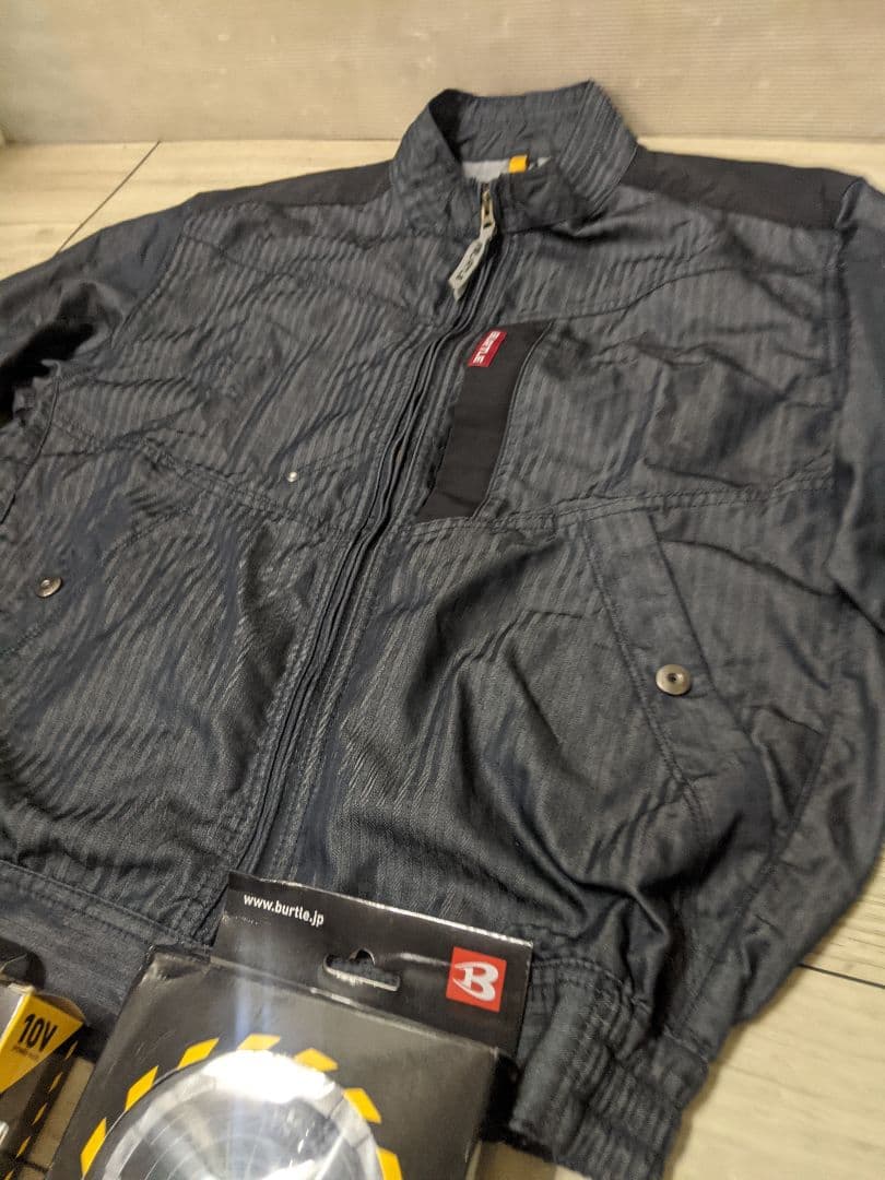 BURTLE　エアークラフト　空調服セットAC210 Li-ion