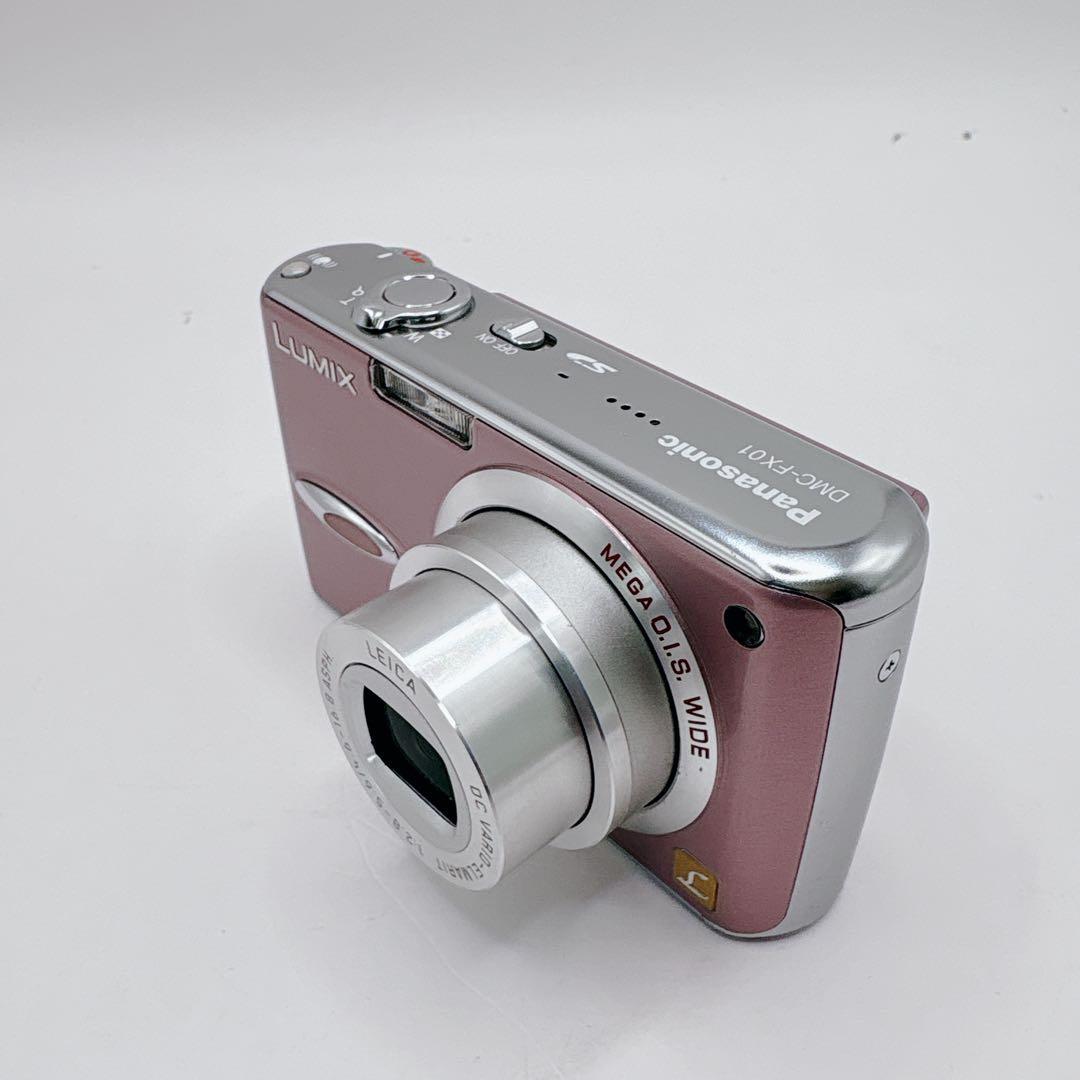 【動作確認済】Panasonic LUMIX DMC-FX01-ピンク