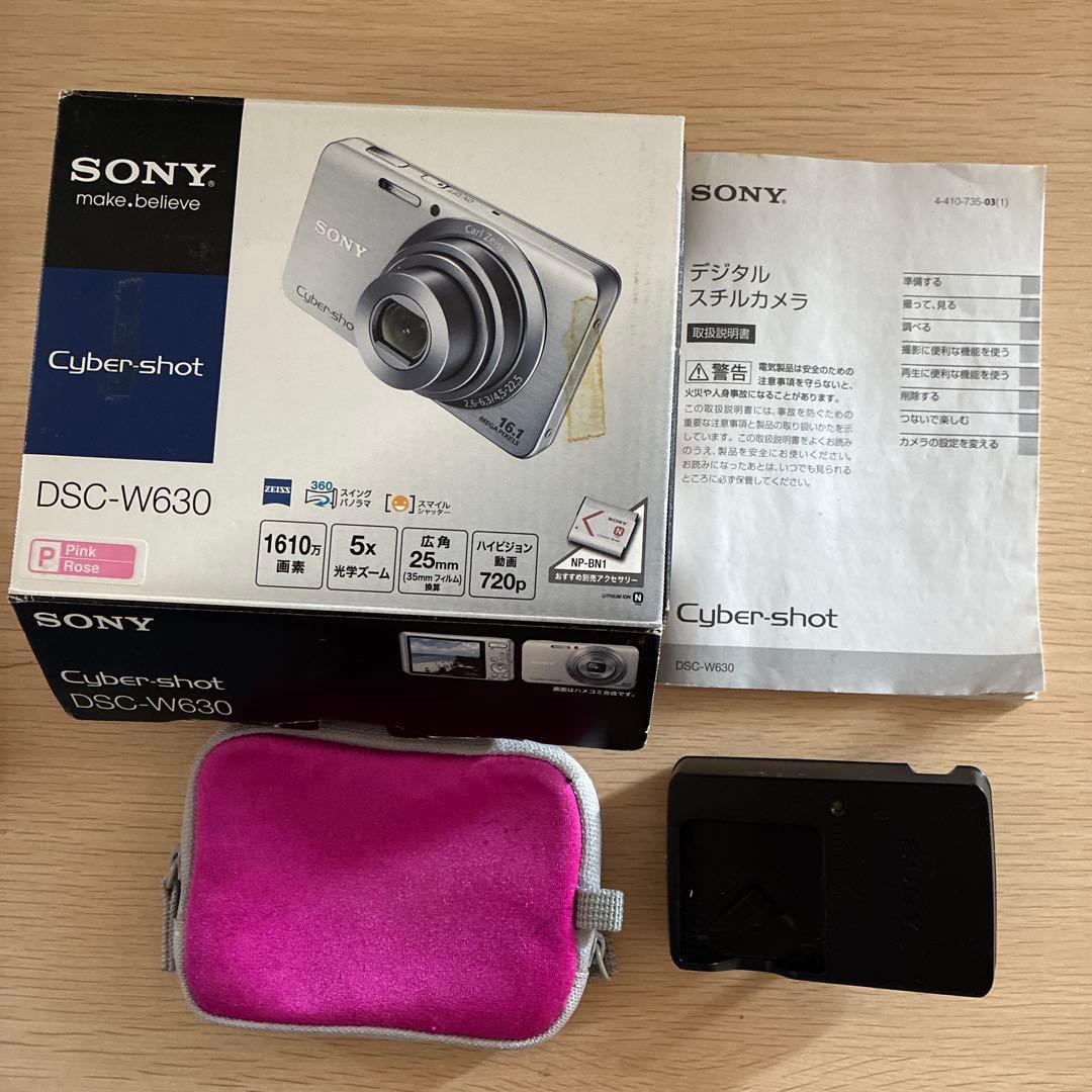 SONY Cyber-shot DSC-W630 ピンク