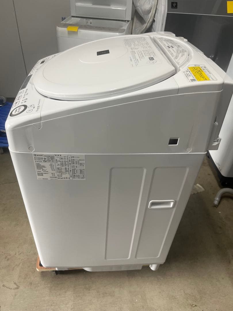 SHARP　ES-TX8G　容量8kg 乾燥4.5kg 乾燥機能付き識別T