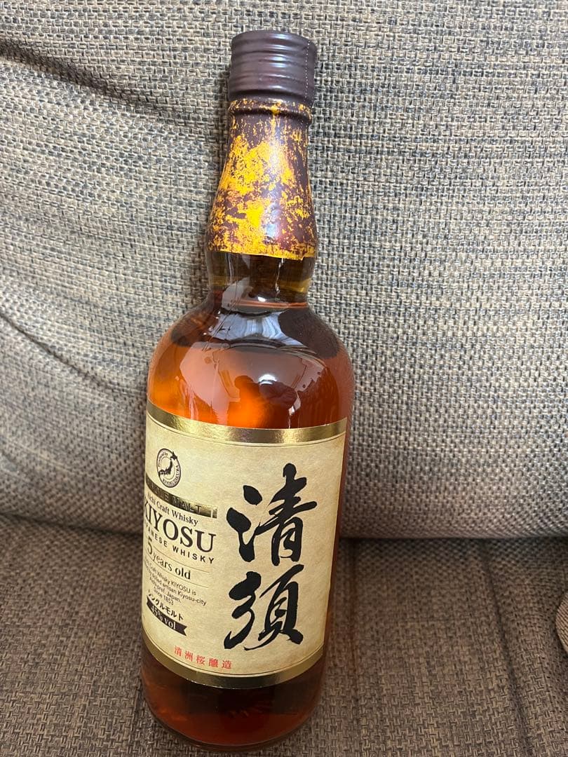 KIYOSU 5年熟成 シングルモルトウイスキー 700ml 清須