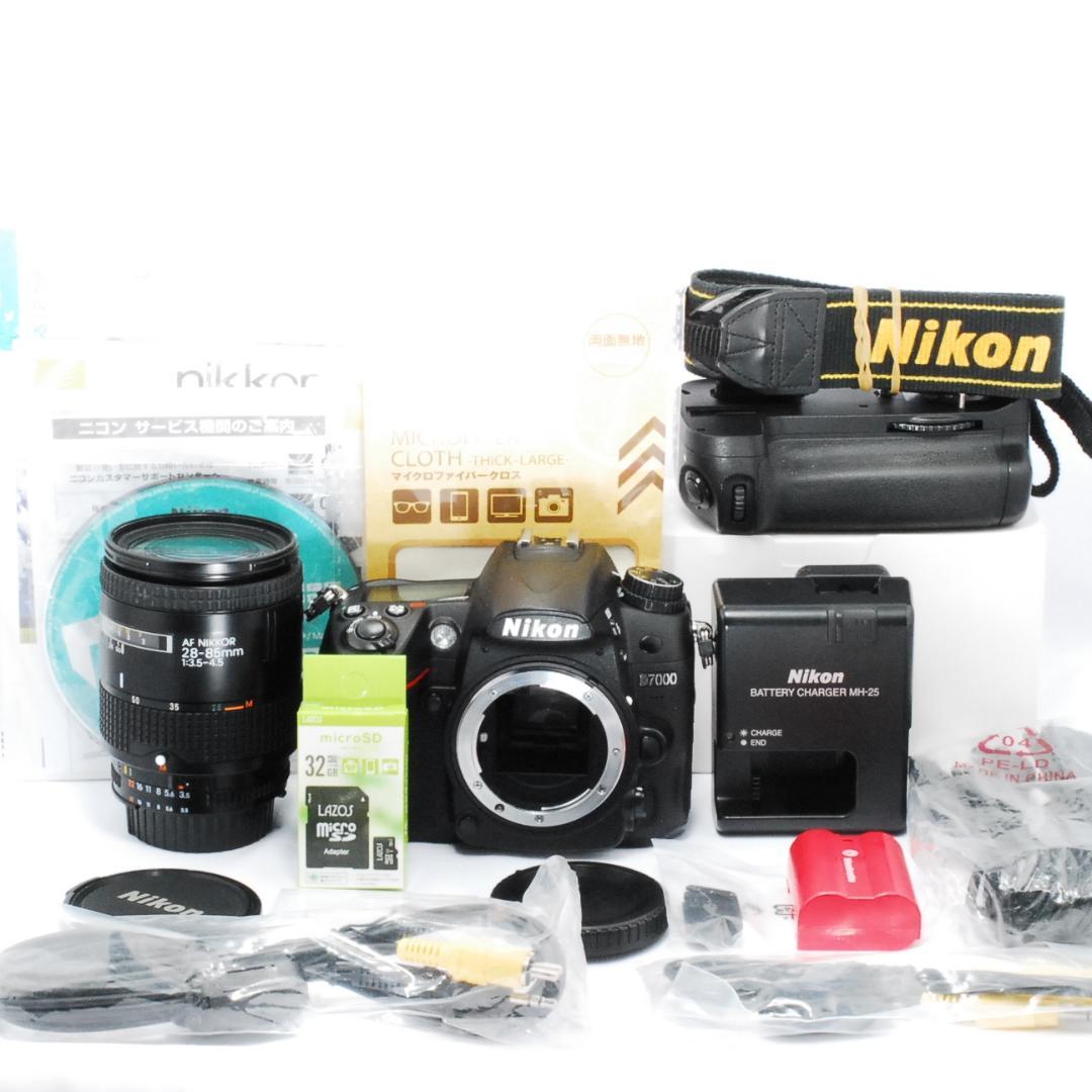 超大人気⭐️Nikon D7000 標準レンズセット 付属品充実セット