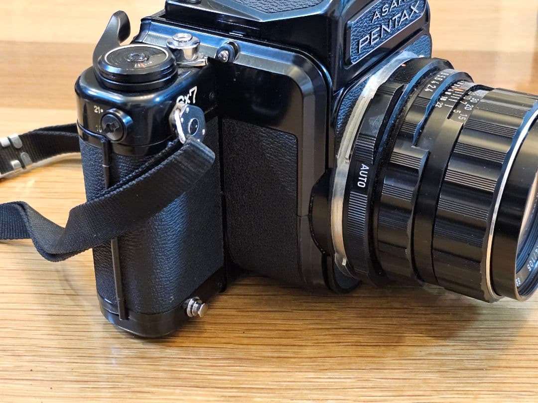 ASAHI PENTAX 中判カメラ TAKUMAR 67 105mm バケペン