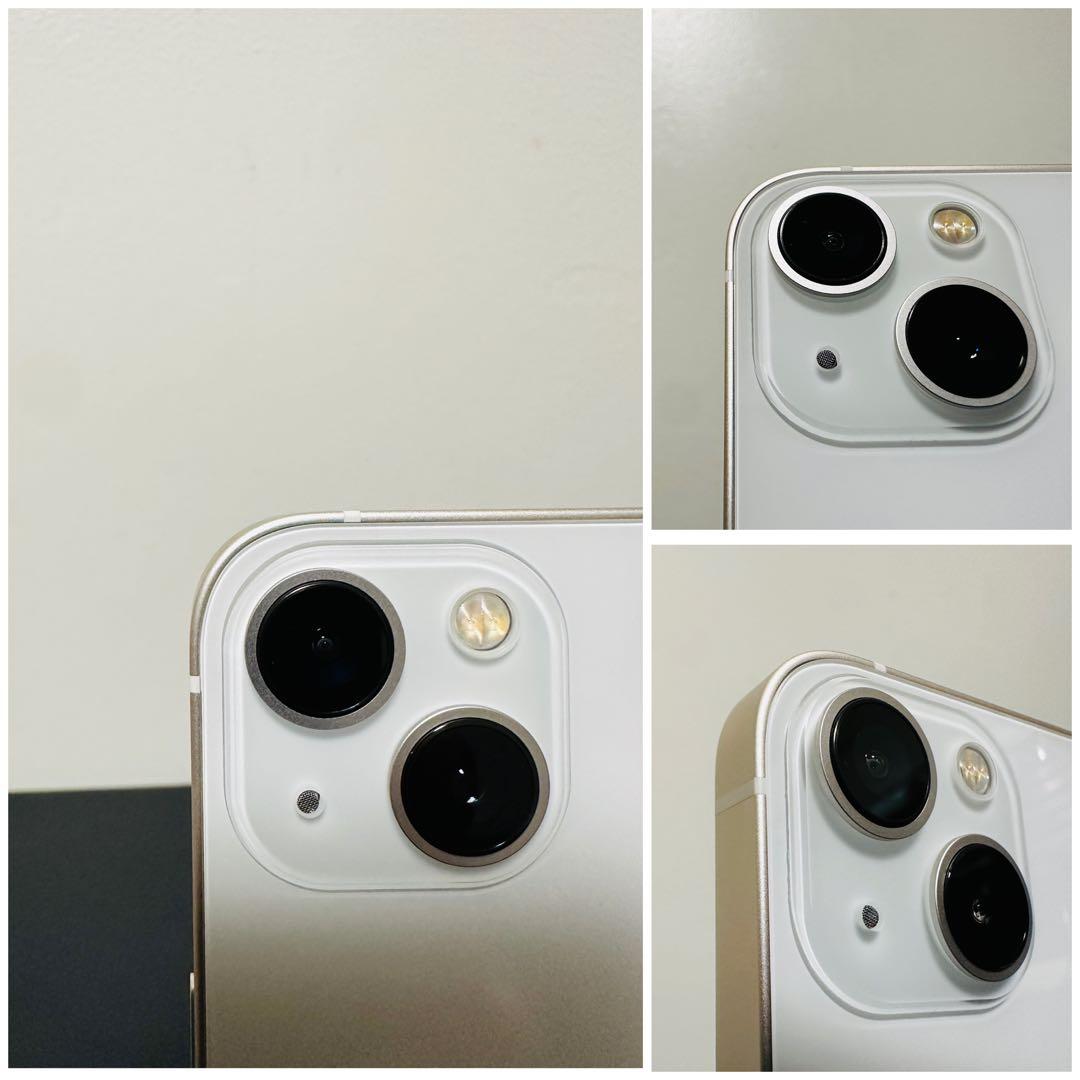 iPhone 13 美品256GB( 電池100% )★ スターライト ★