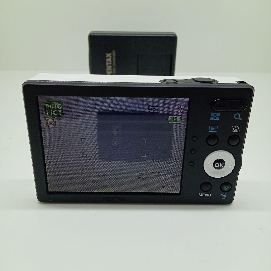 PENTAX Optio RS1000 コンデジ ホワイト 動作確認済