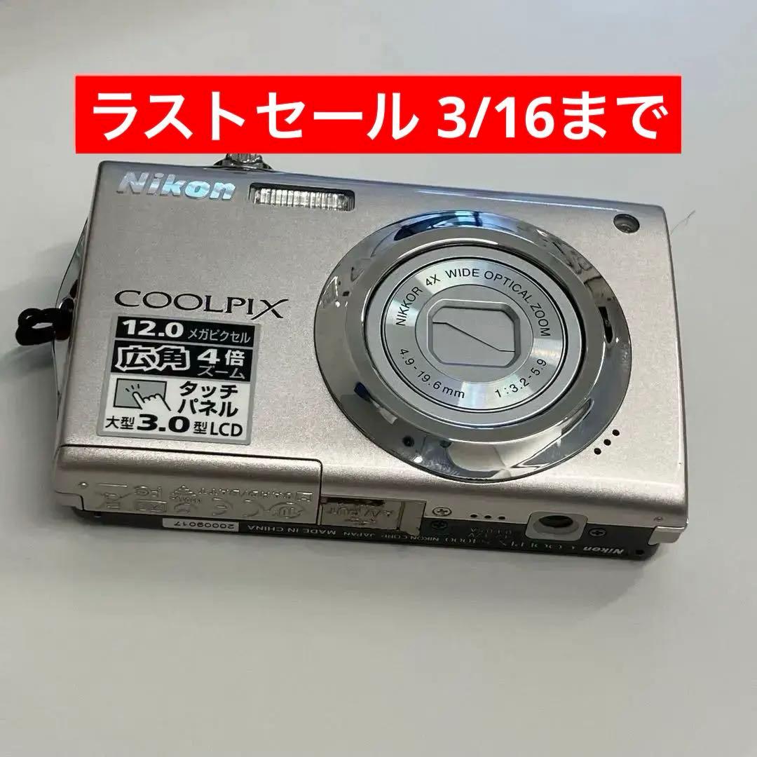 01 Nikon ニコン COOLPIX デジカメ S4000 【ジャンク品】