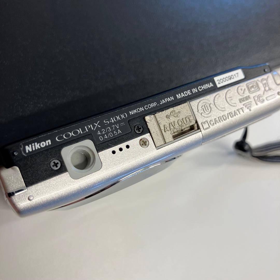 01 Nikon ニコン COOLPIX デジカメ S4000 【ジャンク品】