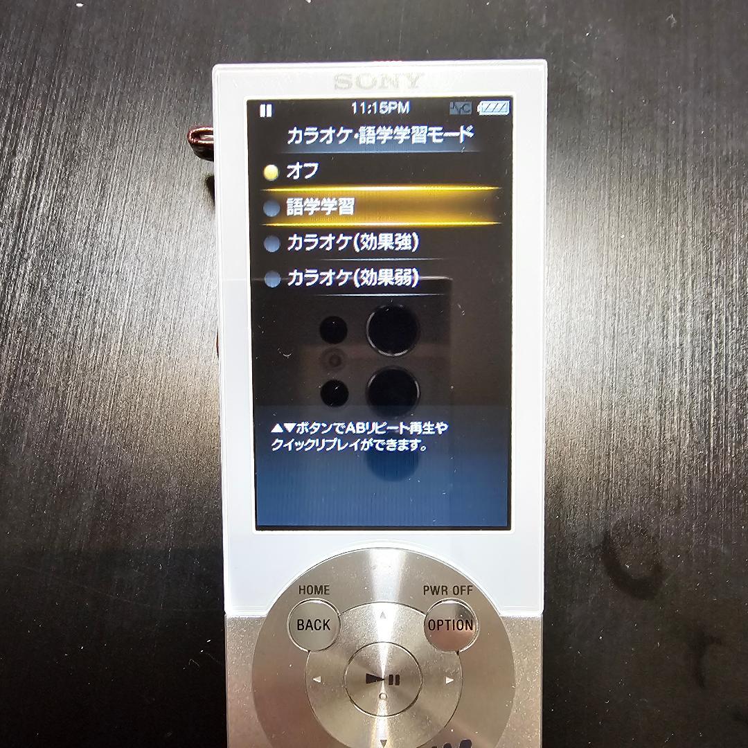 完動品：Walkman NW-A856（32GB）ホワイト箱有＋ケースおまけ
