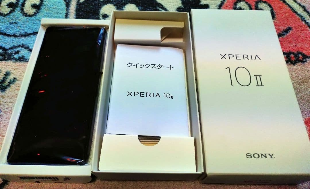 Xperia 10 II 64G ブラック Y!mobile SIMロック解除済