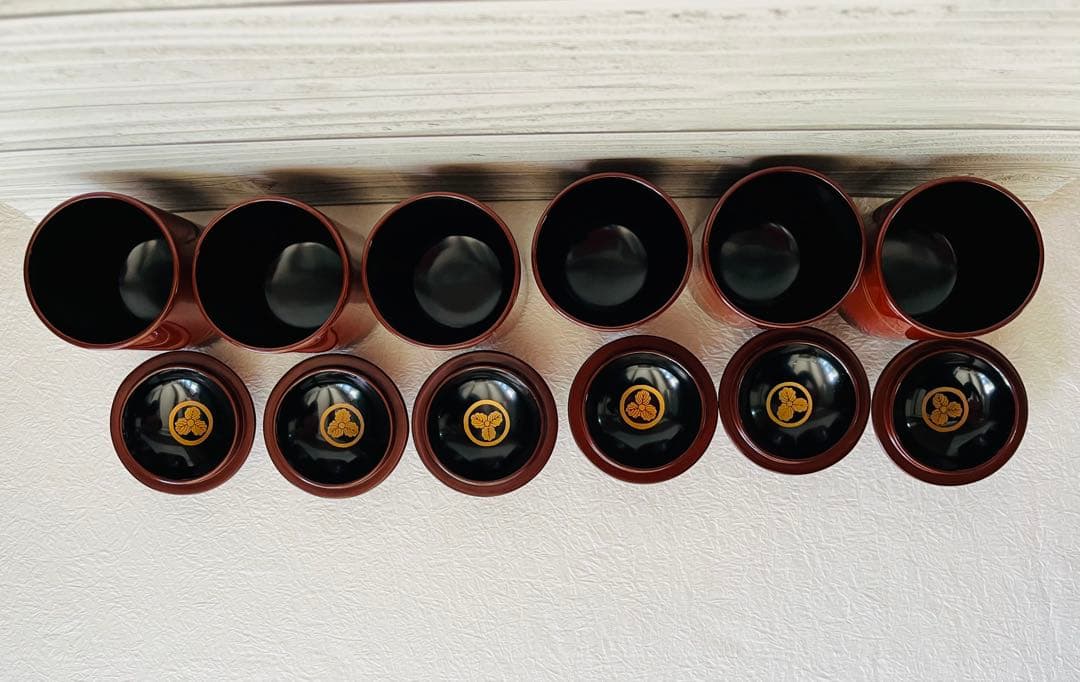 漆器 小吸物椀 6客　茶会席