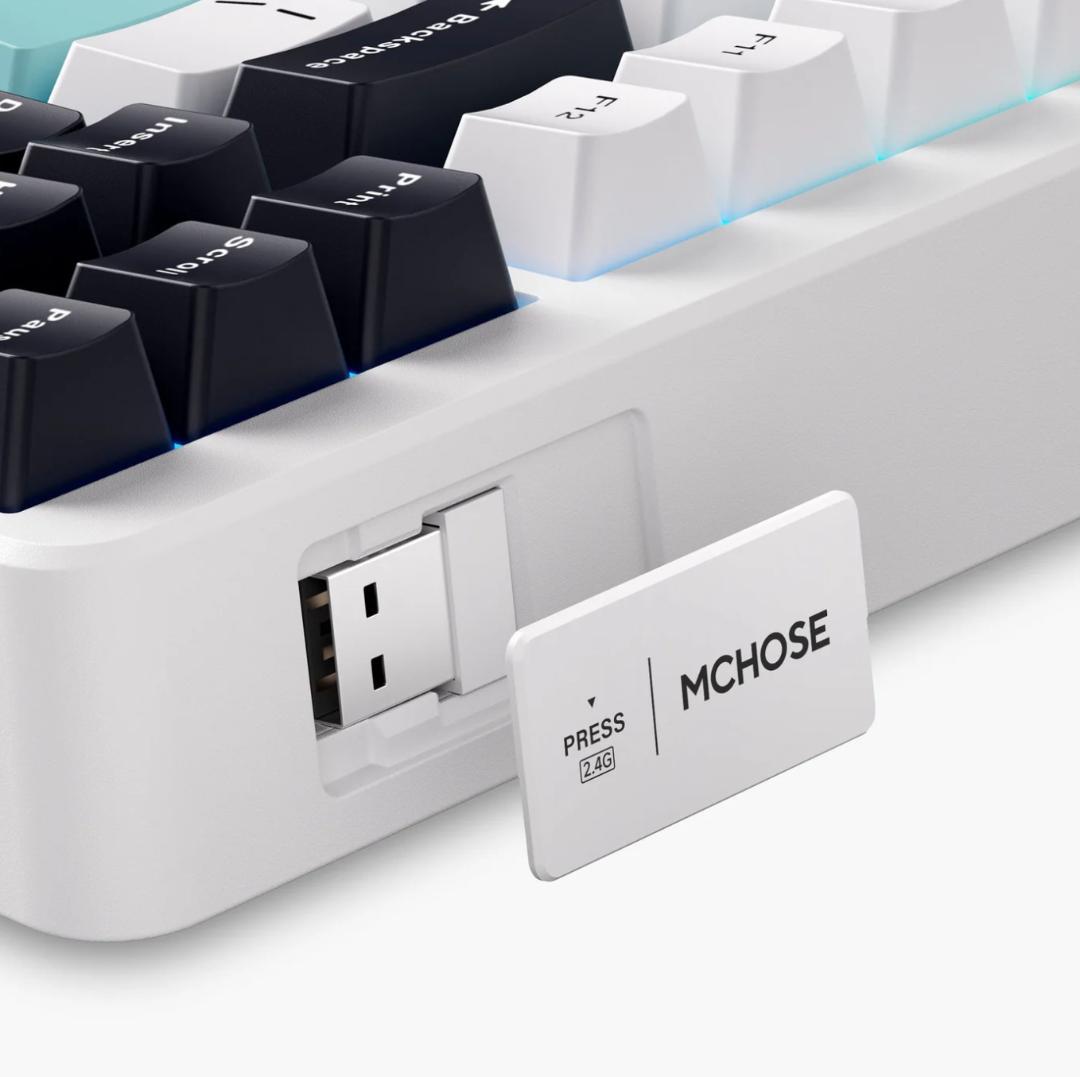 【新品未使用】MCHOSE G87 ゲーミングキーボード 即日発送