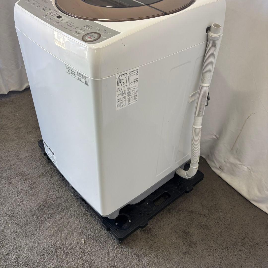 242　洗濯機　SHARP　10キロ　大型　安い　綺麗　設置無料　冷蔵庫セット割