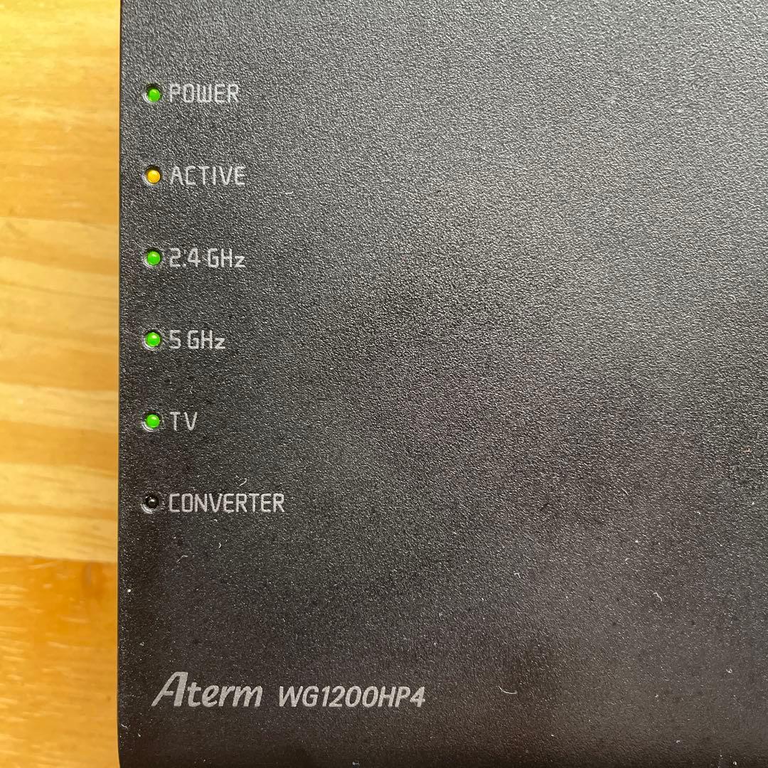 ⭐️2台セット⭐️NEC Aterm WG1200HP4無線LANルーター 中古