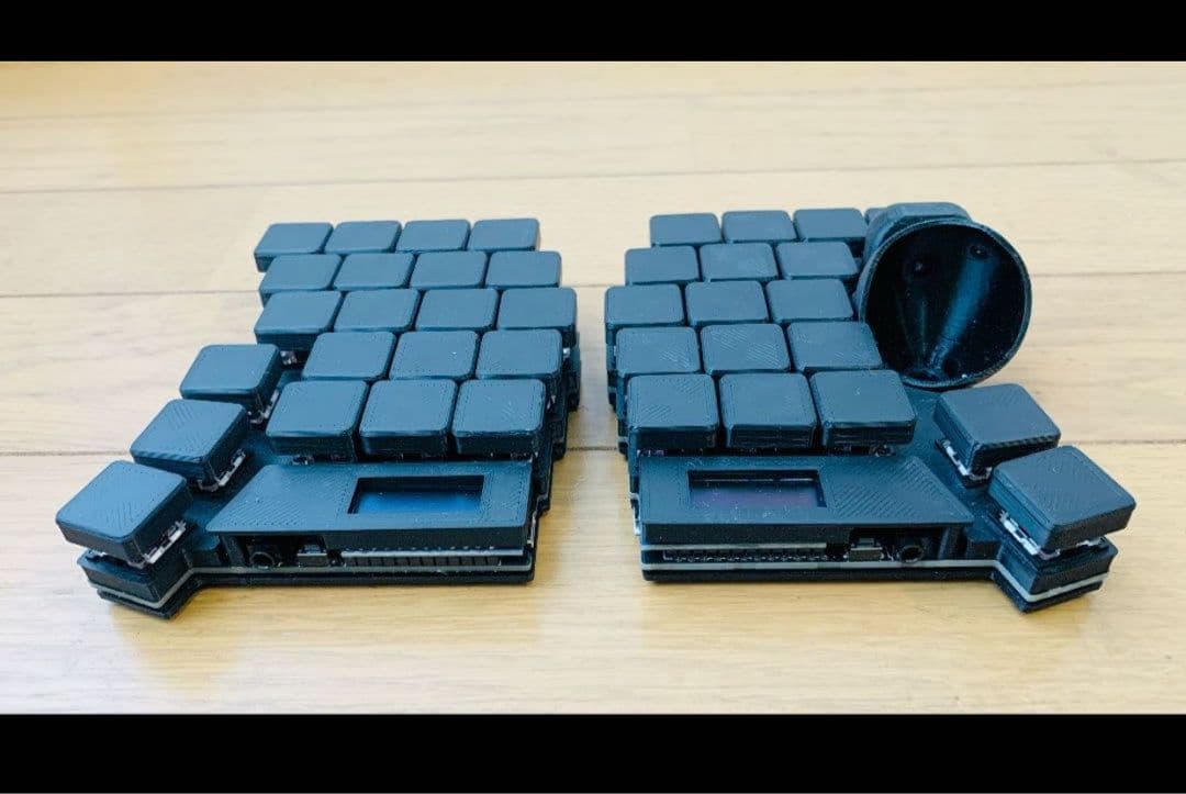 Keyball39　黒オールブラック　完成品