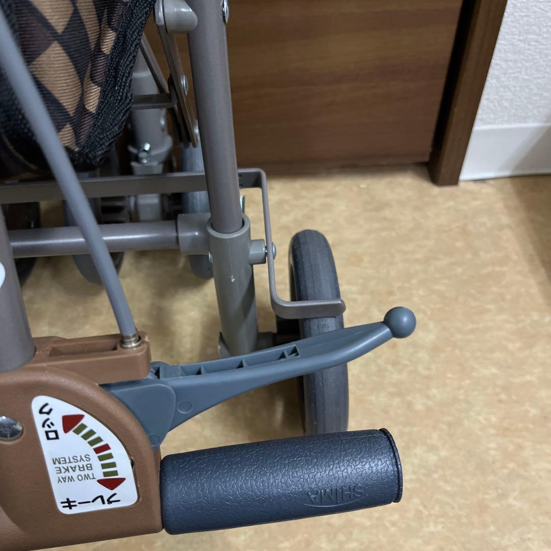 サニーウォーカー AW-Ⅲ ブラウン　シルバーカート 手押し車　美品