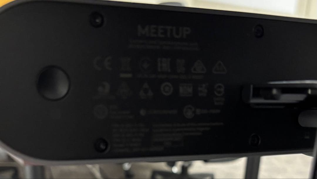 Logicool MeetUp 4K 会議用カメラ スピーカー マイク内蔵