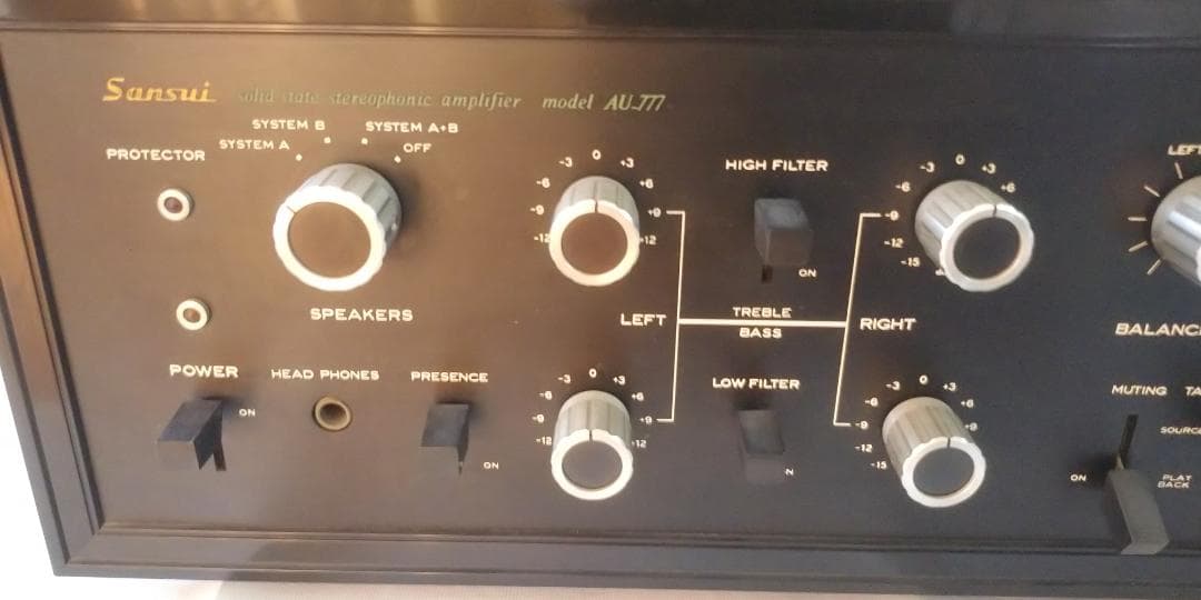 Sansui AU-777 プリメインアンプ【ジャンク品】