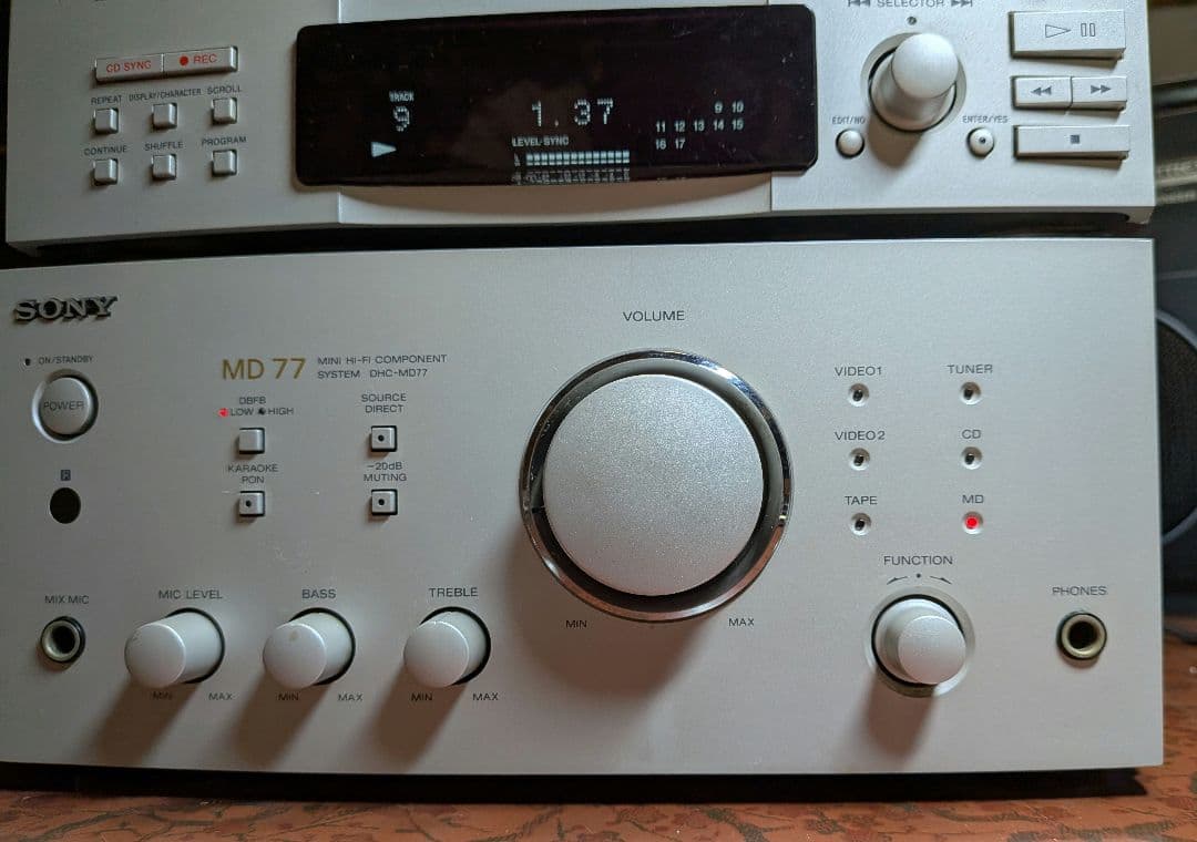 ★SONY DHC- MD77 Hi-Fiコンポーネントシステム