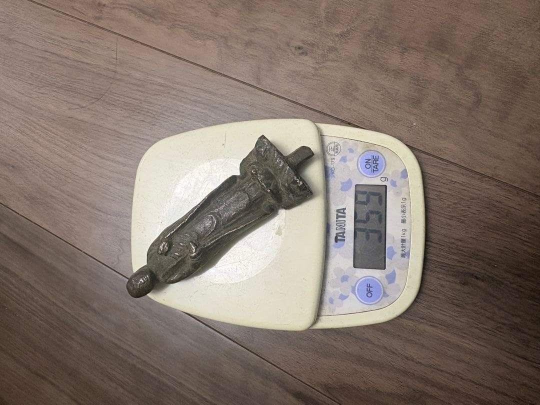 古仏像 　古董 古銅地蔵菩薩仏像