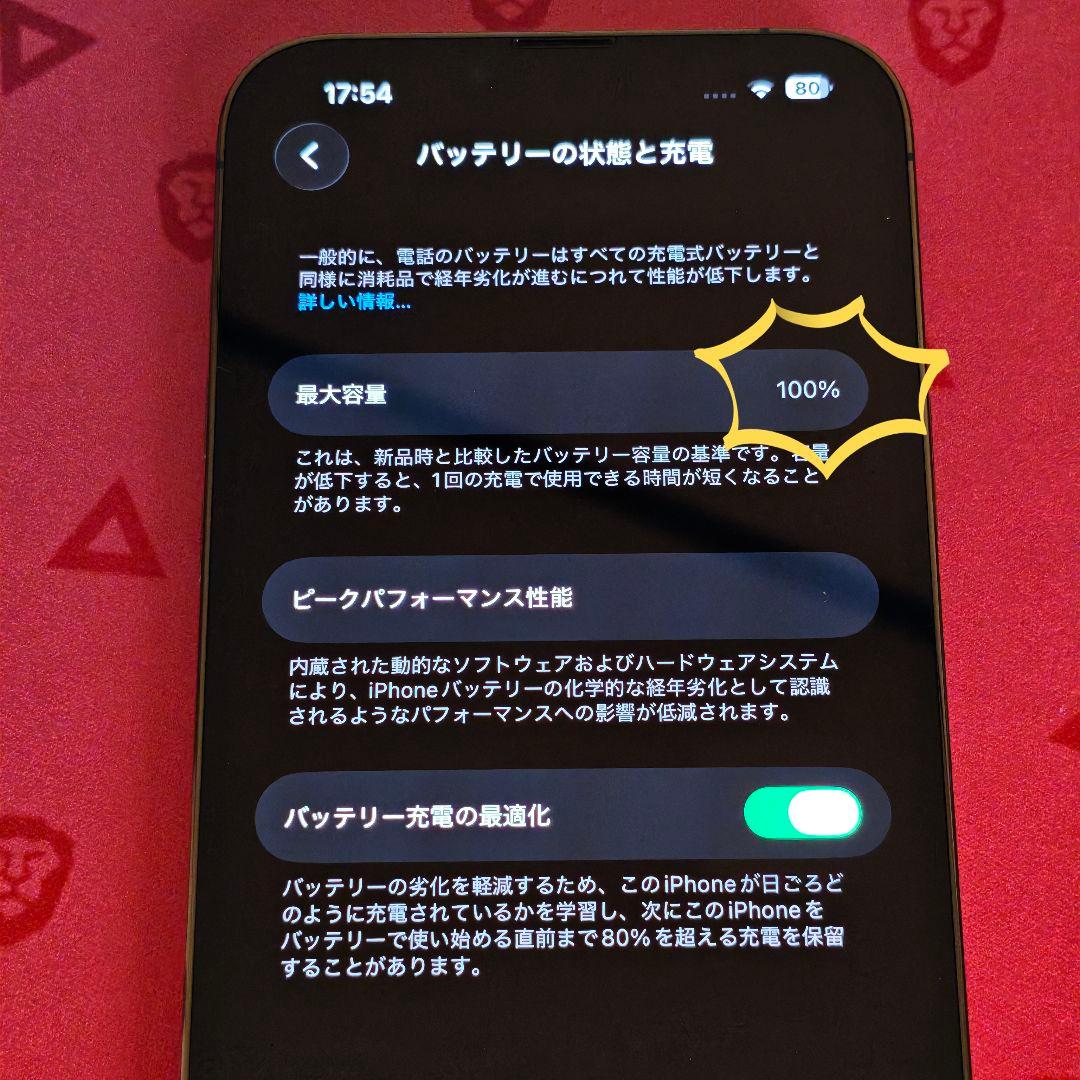 iPhone 13 Pro アルパイングリーン 128GB 電池良好 充電器付