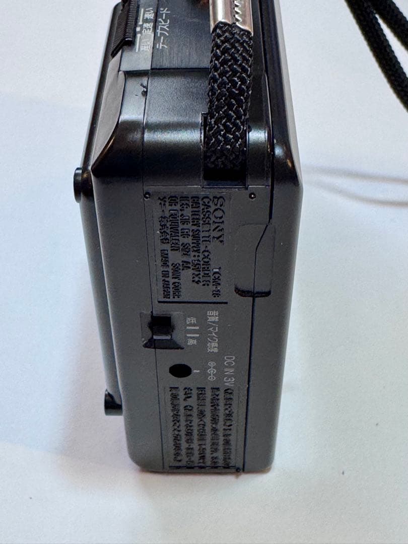 【極美品/ケース付】SONY TCM-18 モーター音有 外装MINT