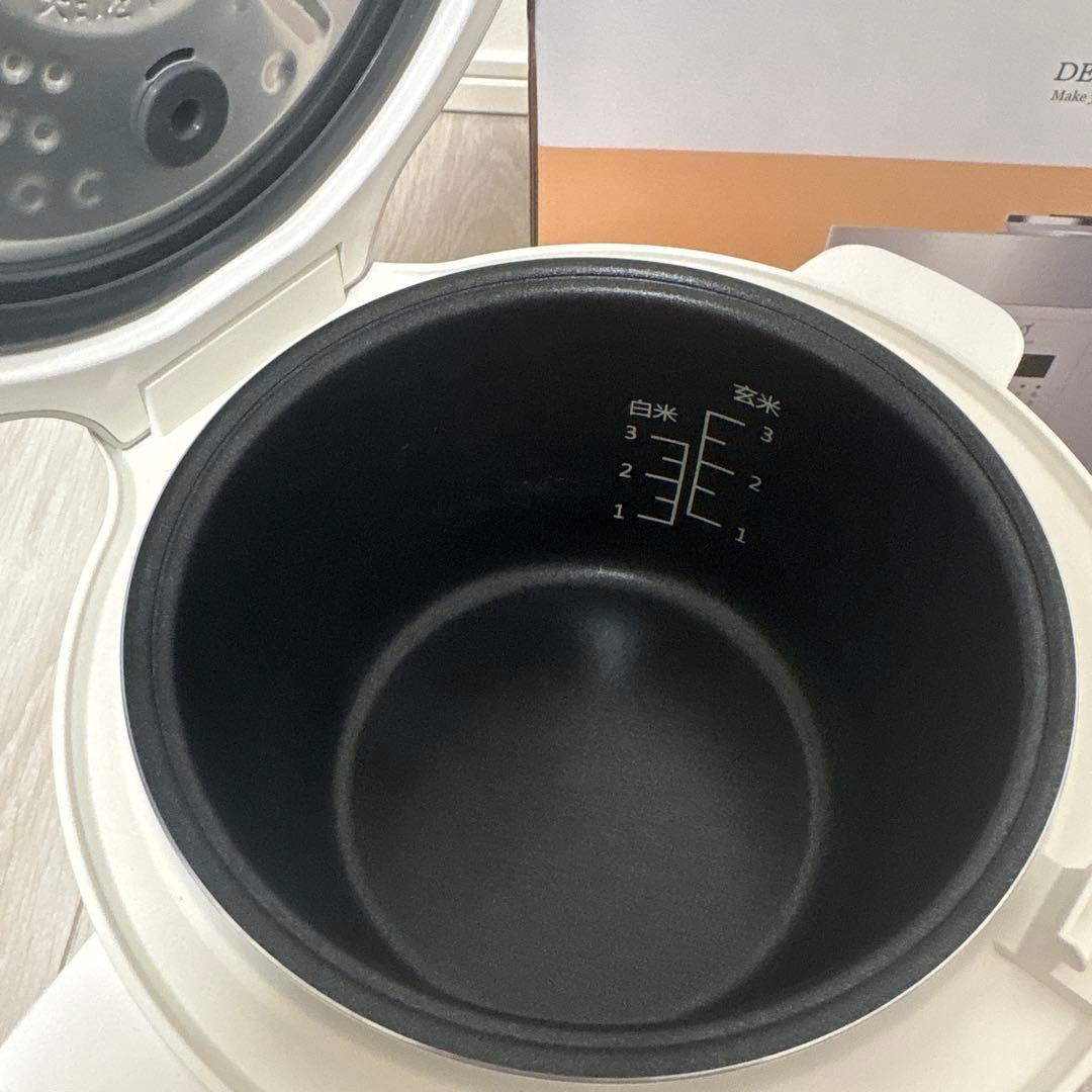 新製品！美味しく炊ける発芽玄米炊飯器　DFL-1100 DELIFUL LIFE