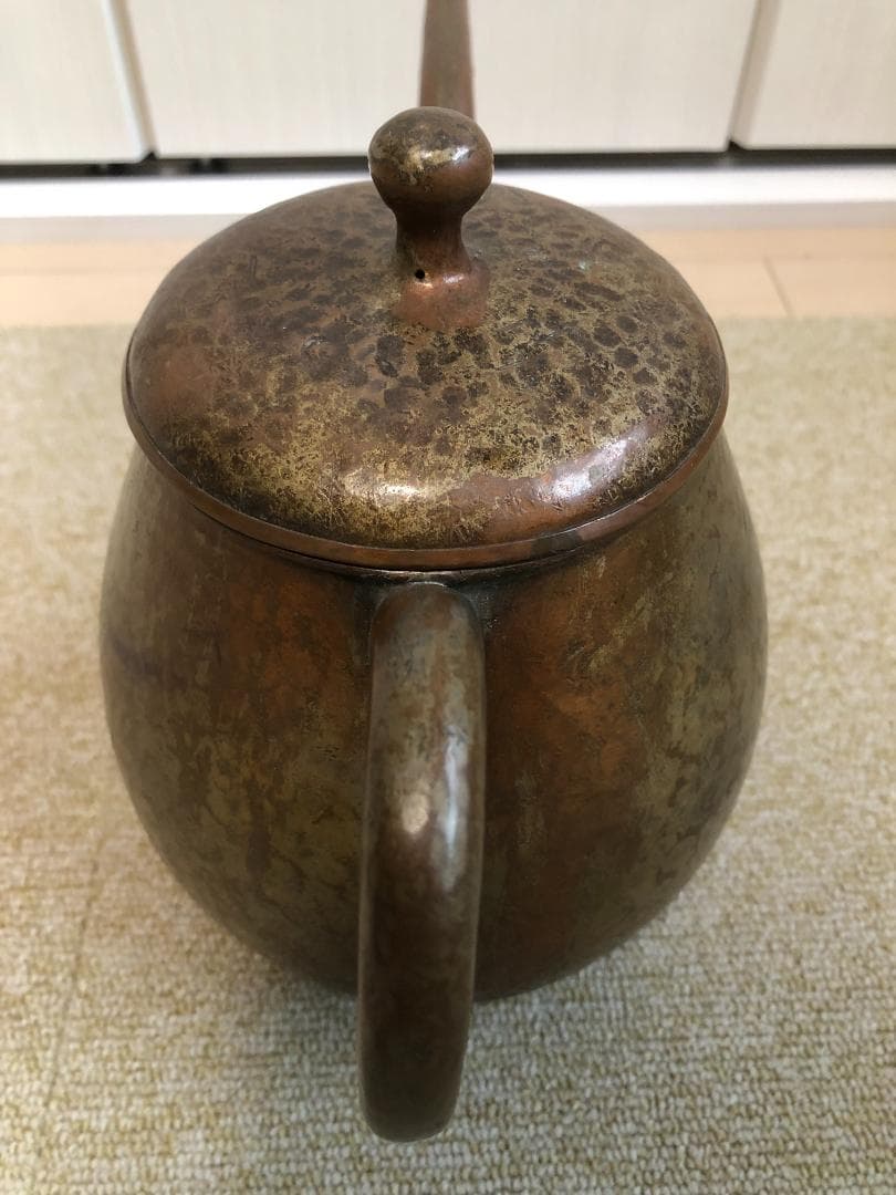 水差し、急須　真鍮？純銅？　中国？