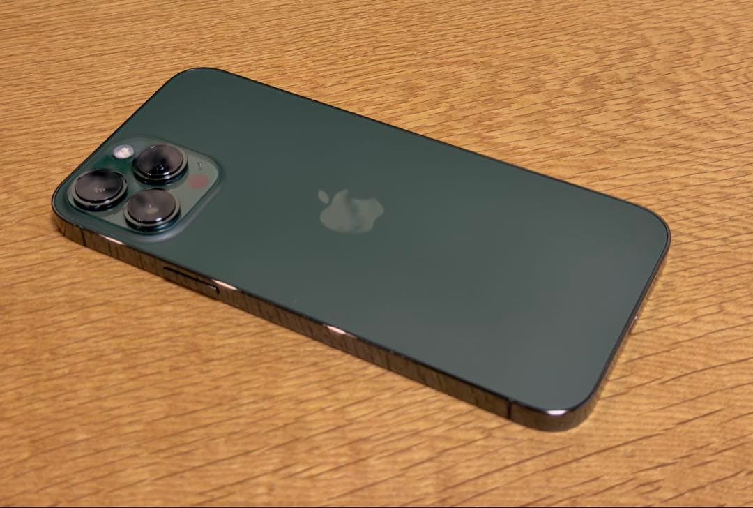 Apple iPhone13 ProMax 128GB 81%アルパイングリーン