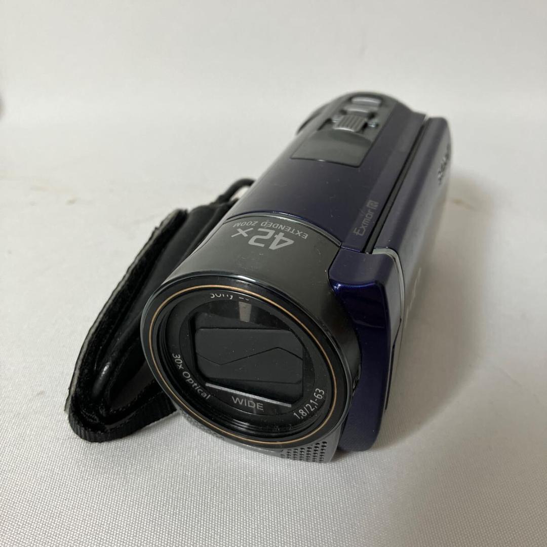 SONY ハンディカム HDR-CX180 ブルー ビデオカメラケース付き