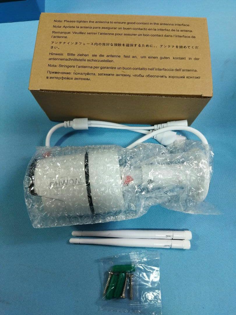 OHWOAI 防犯カメラセット　未使用　 家庭用　屋外 取扱説明書付き