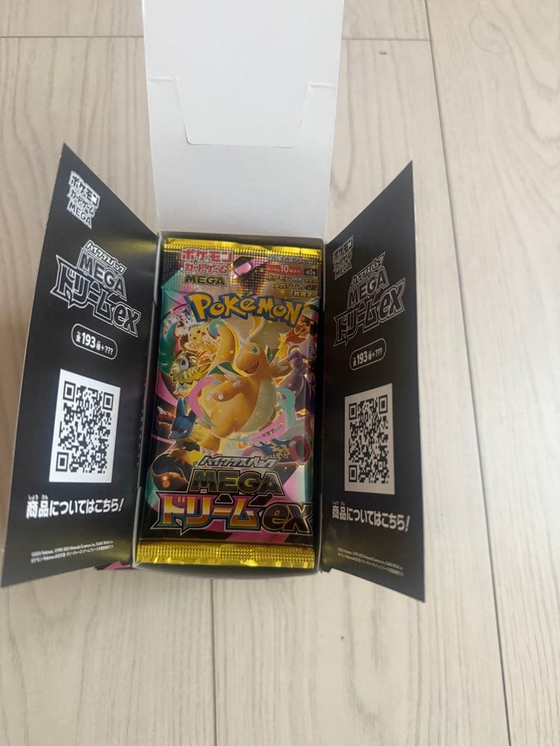 ポケモンカードゲーム MEGAドリームEX シュリンクなし3BOX