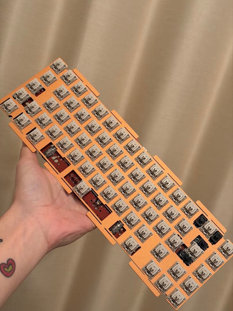 キーボード Singakbd Kohaku Champagne Gold