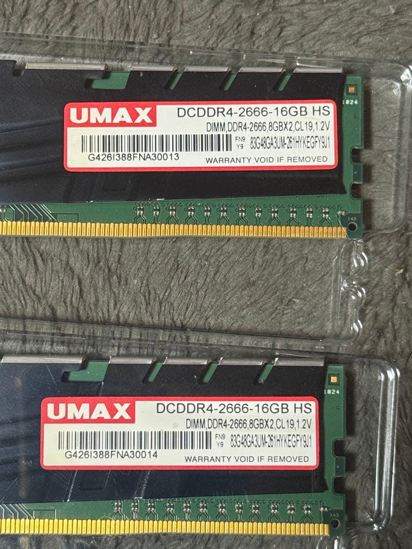 か*め様 UMAX 8GB 4枚