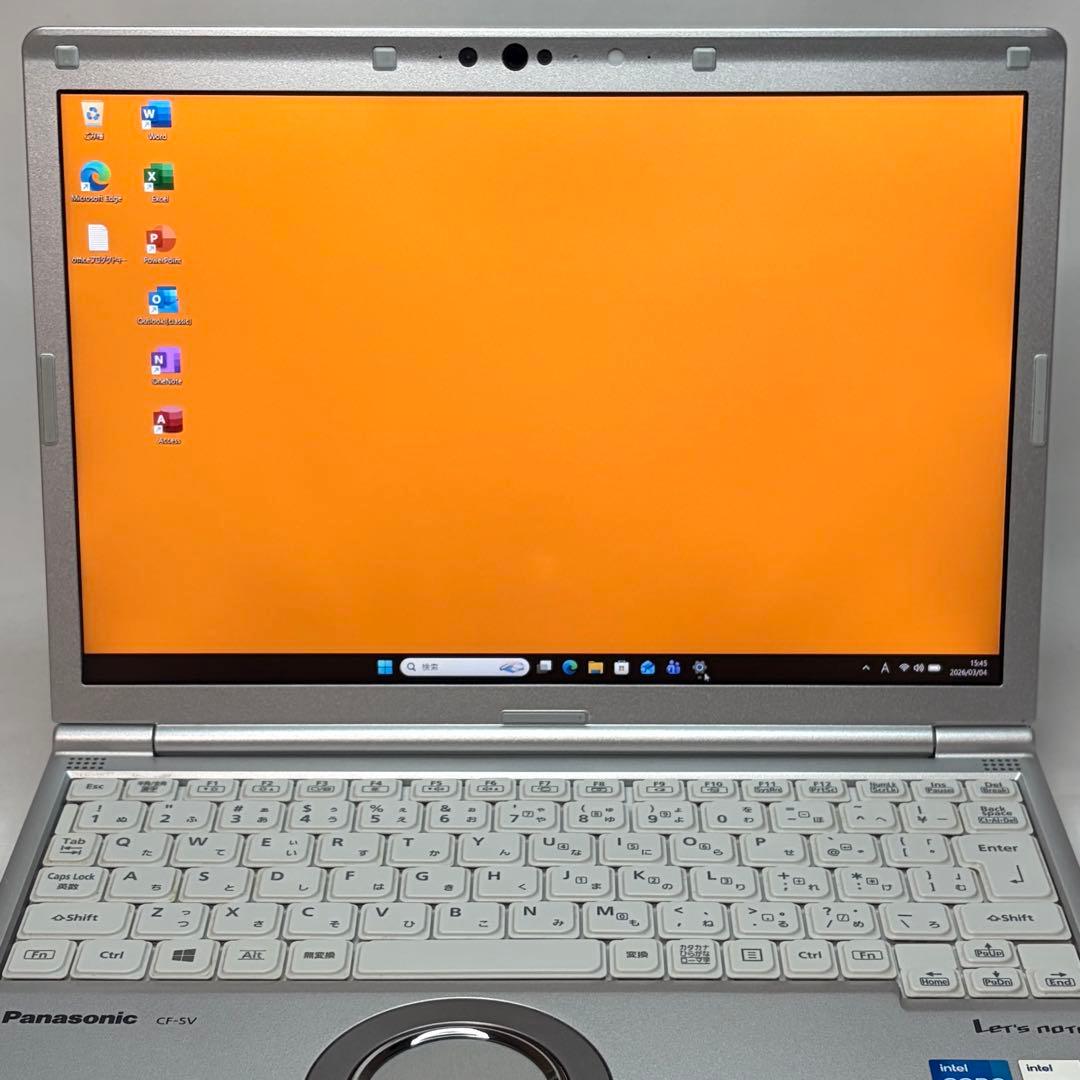 準美品 LTE CF-SV1 第11世代 i5 16GB 256GB オフィス
