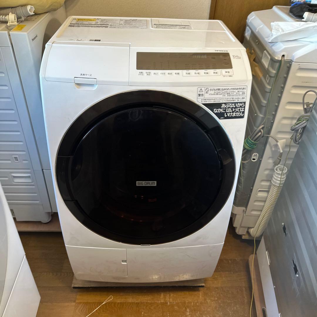 日立　BD-SG100GL ドラム式洗濯乾燥機 2023年購入　洗濯10k乾燥6