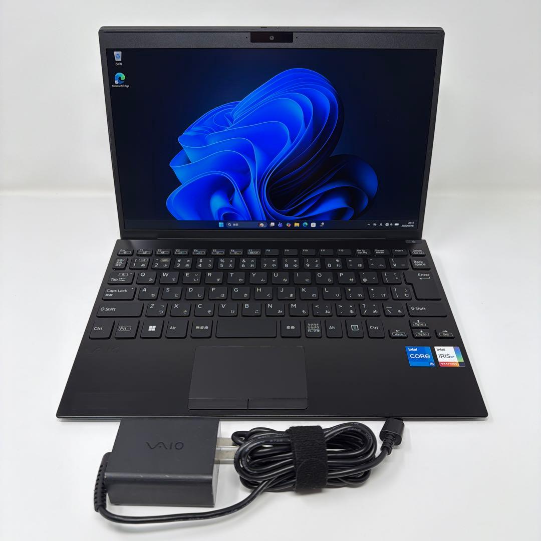VAIO 12.5インチ 11世代 バッテリー100%/16GB/256GB