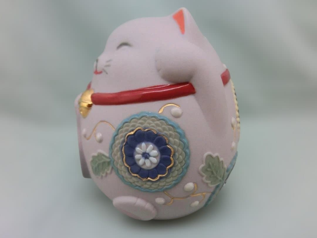 ✰LLADRO✰可愛い招き猫（美品）